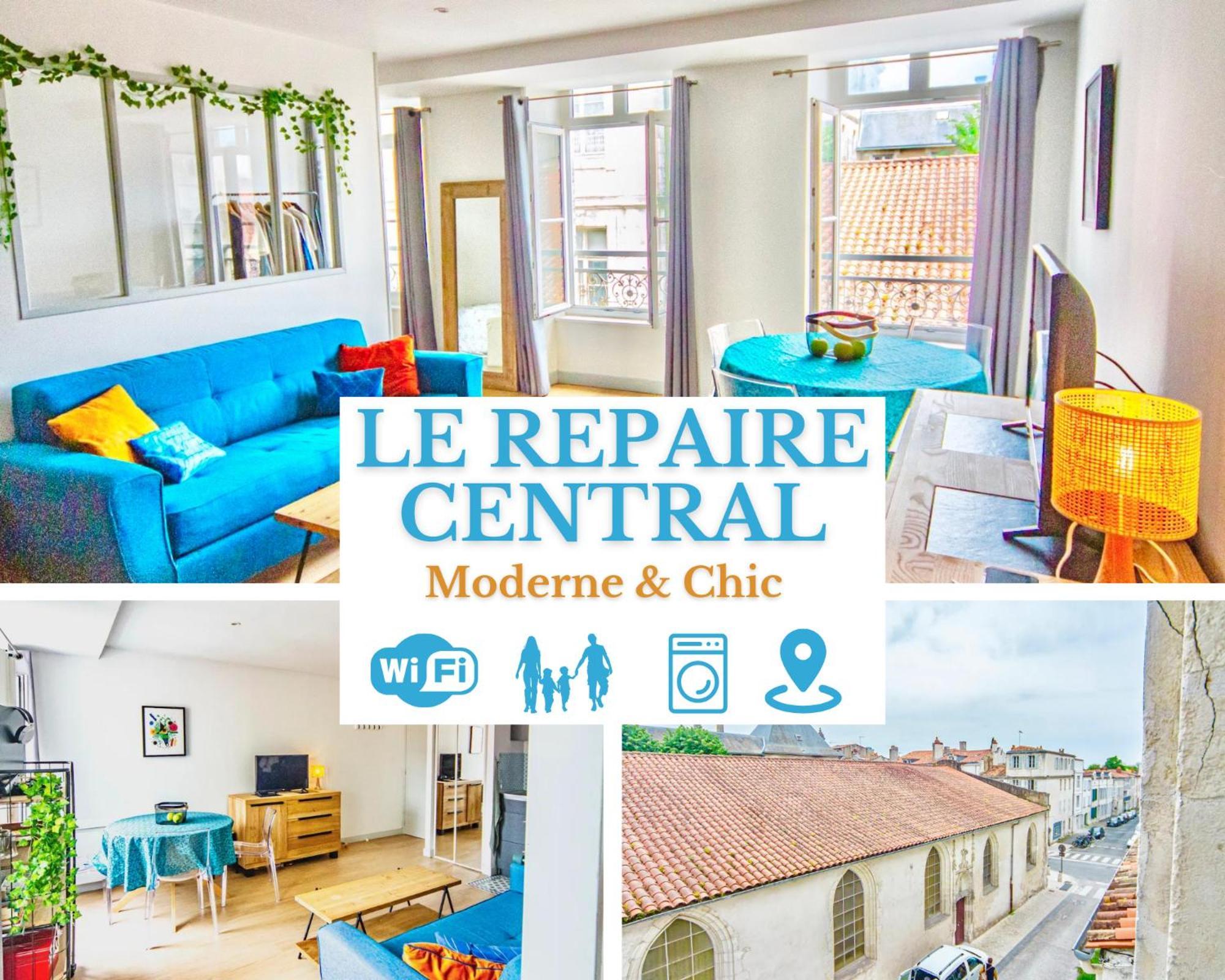 Repaire Central - Chic & Moderne - Wifi Gratuit - Parfaitement Equipe - Centre-Ville Historique 라로셸 외부 사진
