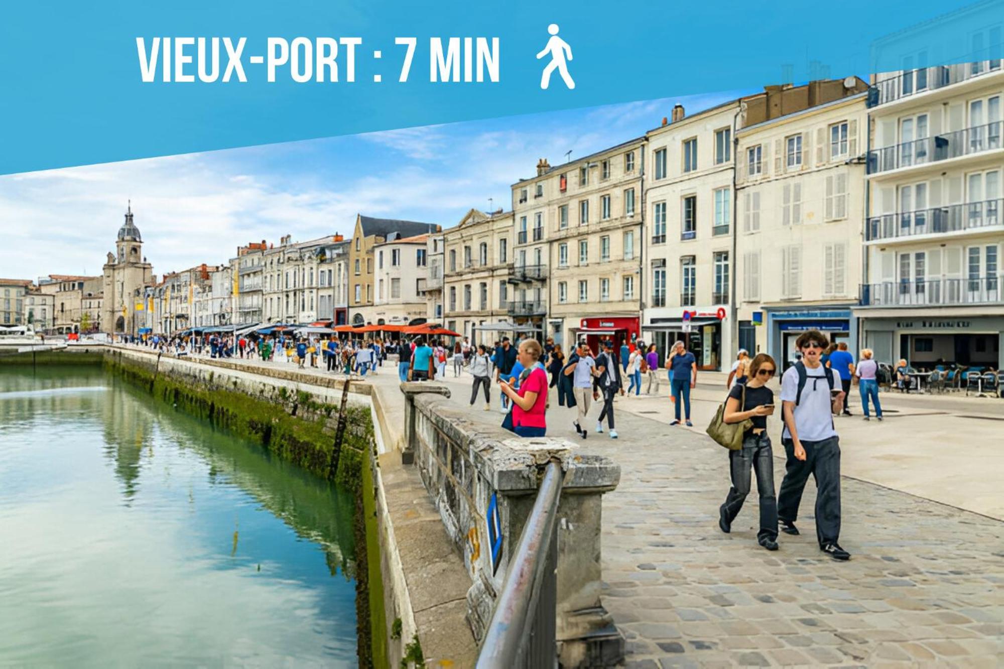 Repaire Central - Chic & Moderne - Wifi Gratuit - Parfaitement Equipe - Centre-Ville Historique 라로셸 외부 사진